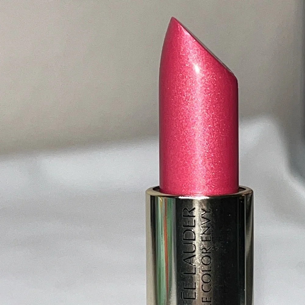 Estee Lauder Bundle Pure Color Candy Lipstick #223 with Mascara & Floral Bag Set